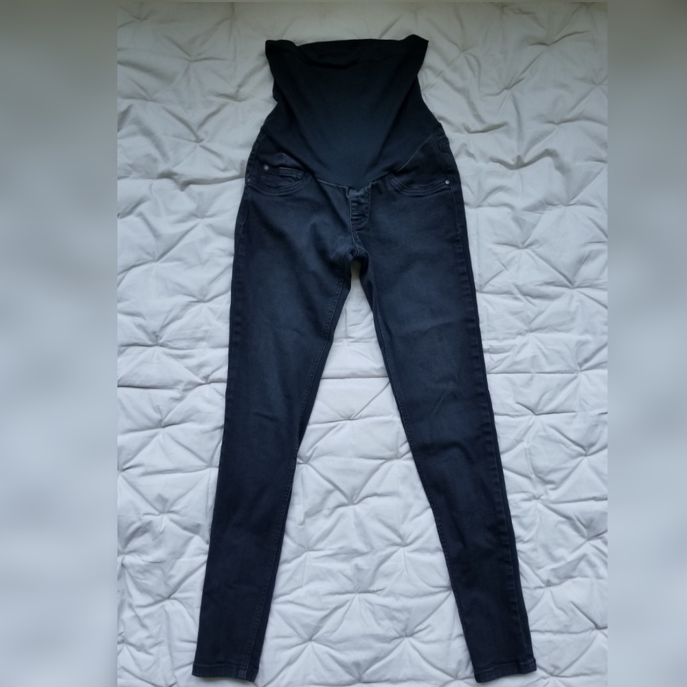 Maternity Black Skinny Jeans XS